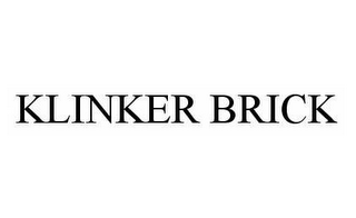 KLINKER BRICK