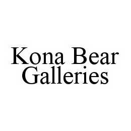 KONA BEAR GALLERIES