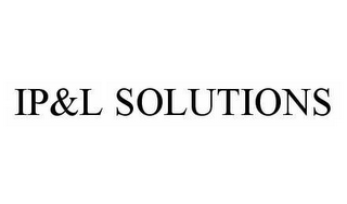 IP&L SOLUTIONS