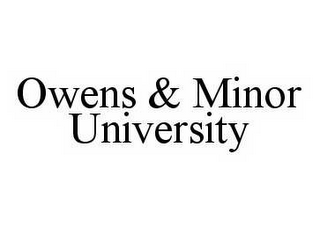 OWENS & MINOR UNIVERSITY