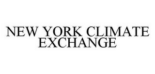 NEW YORK CLIMATE EXCHANGE