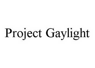 PROJECT GAYLIGHT