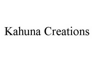 KAHUNA CREATIONS