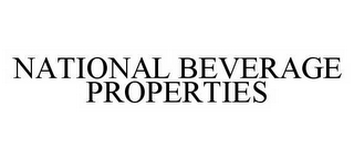 NATIONAL BEVERAGE PROPERTIES