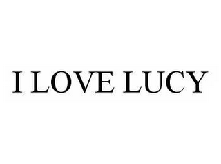 I LOVE LUCY