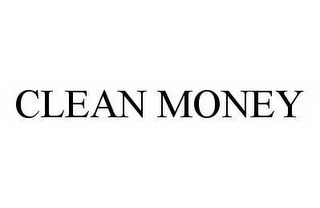 CLEAN MONEY