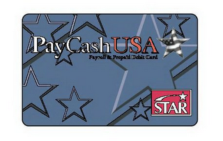 PAYCASHUSA PAYROLL & PREPAID DEBIT CARD STAR