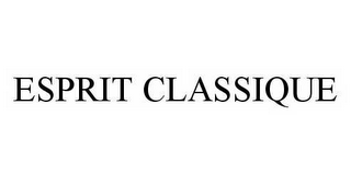 ESPRIT CLASSIQUE