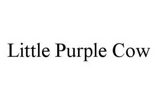 LITTLE PURPLE COW