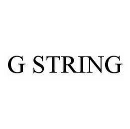 G STRING