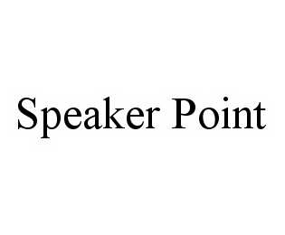 SPEAKER POINT