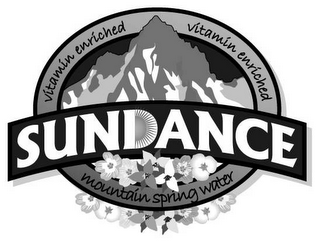 SUNDANCE MOUNTAIN SPRING WATER VITAMIN ENRICHED