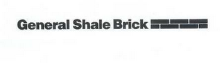 GENERAL SHALE BRICK