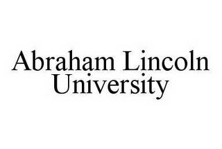 ABRAHAM LINCOLN UNIVERSITY