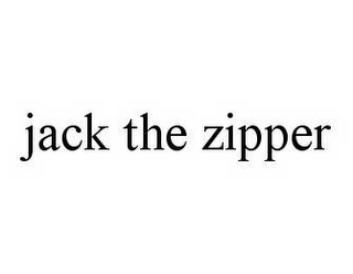 JACK THE ZIPPER