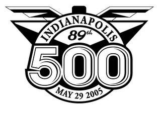 INDIANAPOLIS 89TH 500 MAY 29 2005