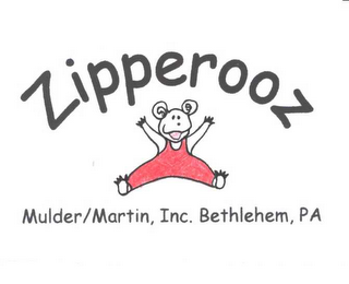 ZIPPEROOZ MULDER/MARTIN, INC.  BETHLEHEM, PA