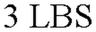 3 LBS