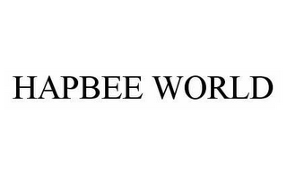 HAPBEE WORLD