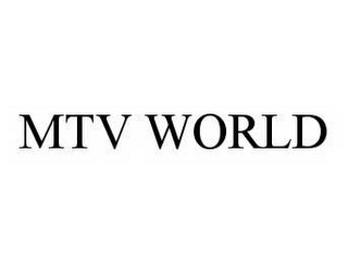 MTV WORLD