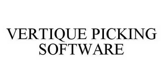 VERTIQUE PICKING SOFTWARE