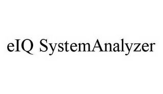 EIQ SYSTEMANALYZER