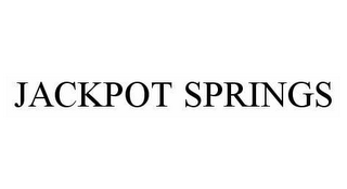 JACKPOT SPRINGS