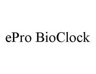 EPRO BIOCLOCK