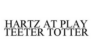 HARTZ AT PLAY TEETER TOTTER