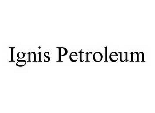 IGNIS PETROLEUM