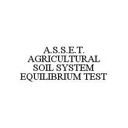 A.S.S.E.T.  AGRICULTURAL SOIL SYSTEM EQUILIBRIUM TEST