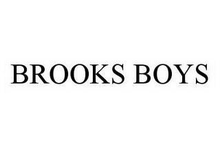 BROOKS BOYS