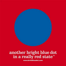 ANOTHER BRIGHT BLUE DOT IN A REALLY RED STATE WWW.BRITEBLUEDOT.COM