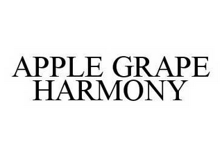 APPLE GRAPE HARMONY