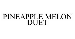 PINEAPPLE MELON DUET