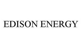 EDISON ENERGY