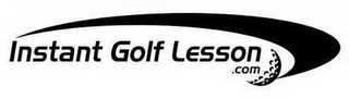 INSTANT GOLF LESSON.COM