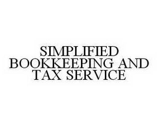 SIMPLIFIED BOOKKEEPING AND TAX SERVICE