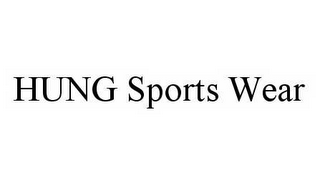 HUNG SPORTS WEAR