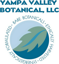 YAMPA VALLEY BOTANICAL, LLC SYNERGISTICALLY FORMULATED RARE BOTANICALS ETHICALLY HARVESTED