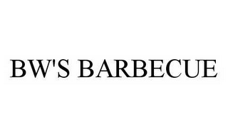 BW'S BARBECUE