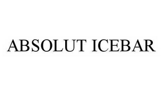 ABSOLUT ICEBAR