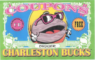 "DIGGER" ¢OUPON$, CHARLESTON BUCKS FREE