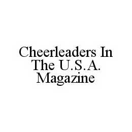 CHEERLEADERS IN THE U.S.A.  MAGAZINE