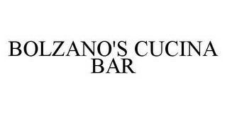 BOLZANO'S CUCINA BAR