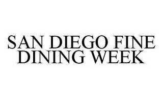 SAN DIEGO FINE DINING WEEK