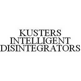 KUSTERS INTELLIGENT DISINTEGRATORS