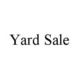 YARD SALE