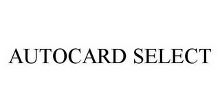 AUTOCARD SELECT