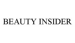 BEAUTY INSIDER